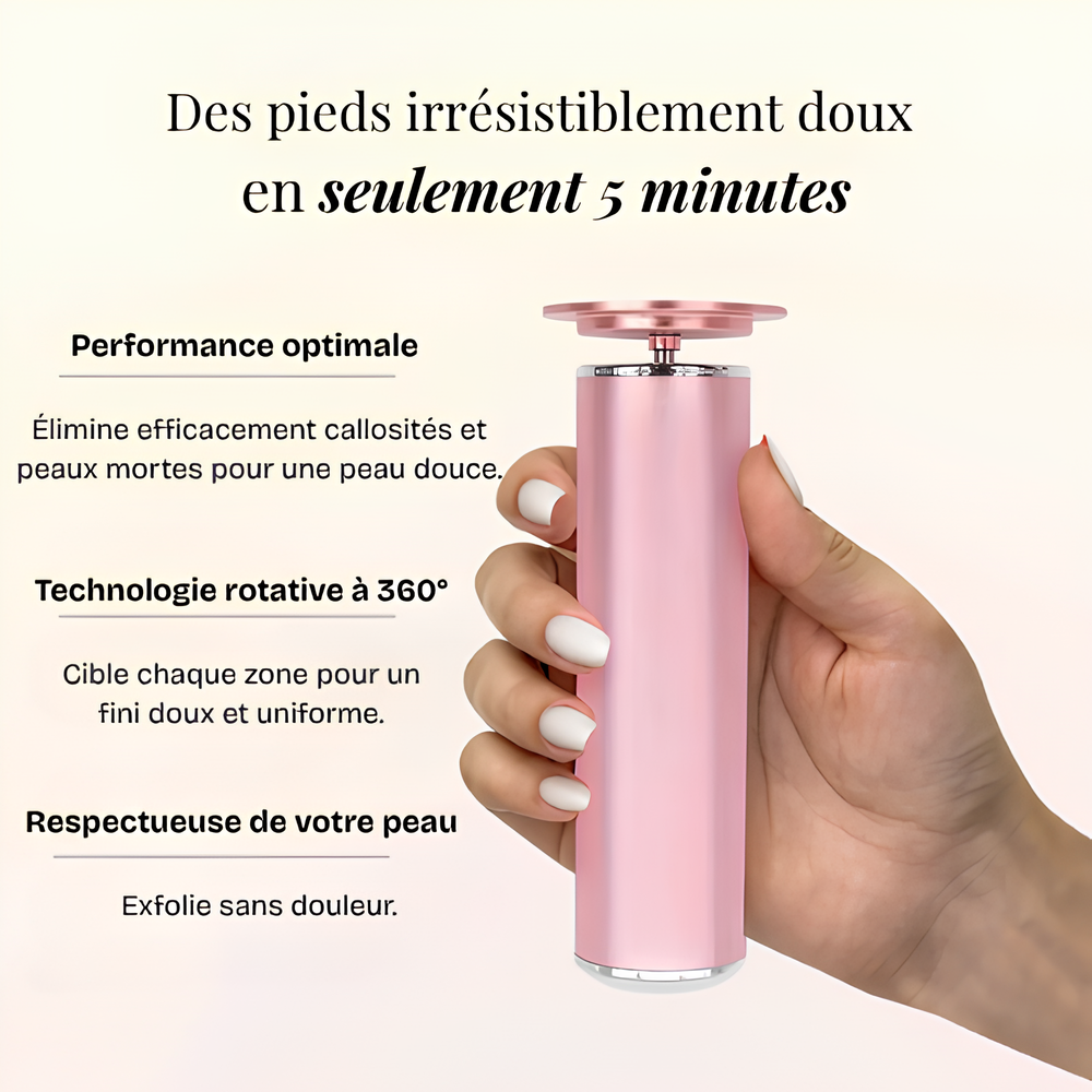 Dermalis™ | Des talons doux, sans passer par l’institut